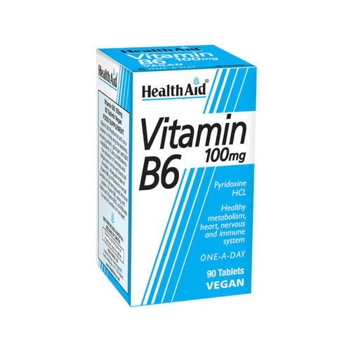 HEALTH AID Vitamin B6  100mg