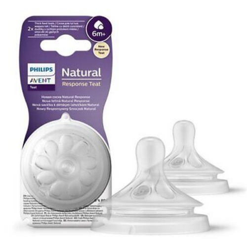 Philips Avent Bottle Nipple Natural From 6 Month