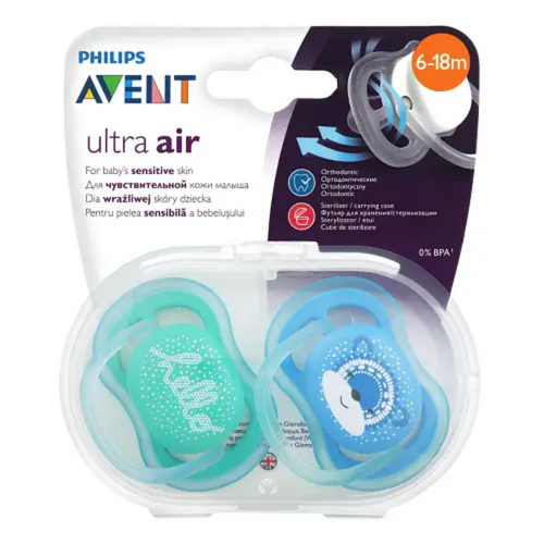 Philips Avent Pacifier Ultra Air Up To 6-18 Months