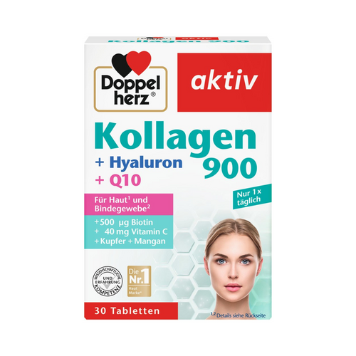DoppelHerz Aktiv Collagen+Hyaluronic Acid+Q10