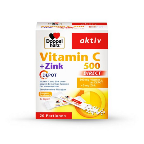 DoppelHErz Aktiv Vitamin C+ Zink Direct
