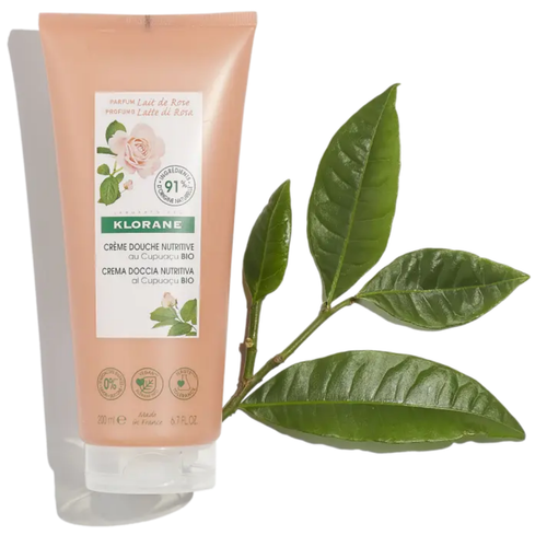 Shower cream with Frangipani Flower