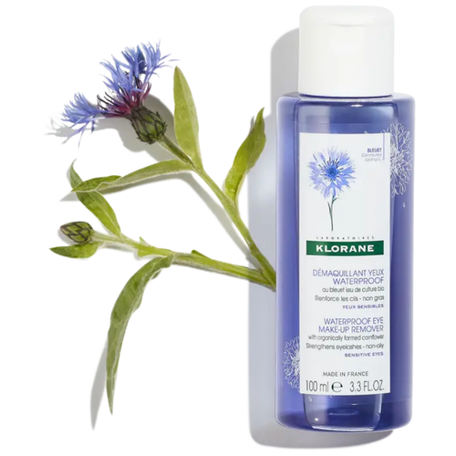 Organic Cornflower Eye Makeup Remover