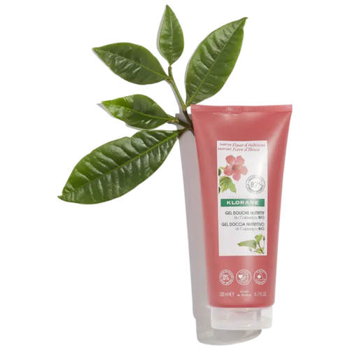 Shower gel with Hibiscus flower