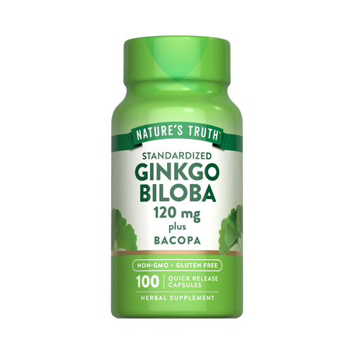 GINKGO BILOBA 120MG PLUS BACOPA