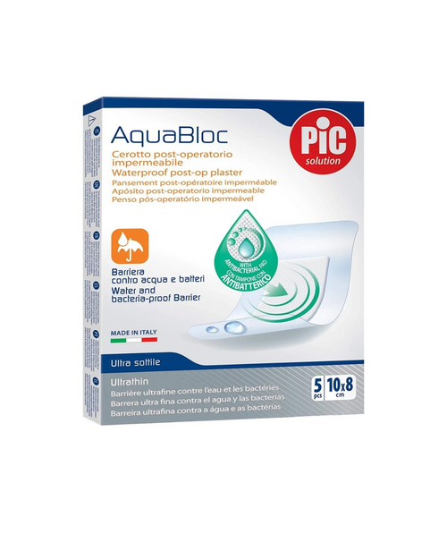 PIC AquaBlock Post-op Plaster 10 X 8 cm