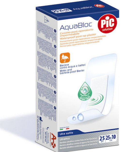 PIC Aqua Bloc Post-op plaster  10*25CM*25PCS