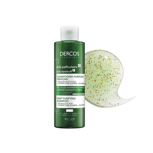 Dercos anti-dandruff deep purifying shampoo